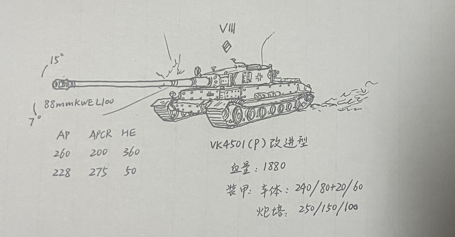 "白色虎式"--vk4501(p)改进型 - 坦克世界闪击战综合 | taptap 坦克