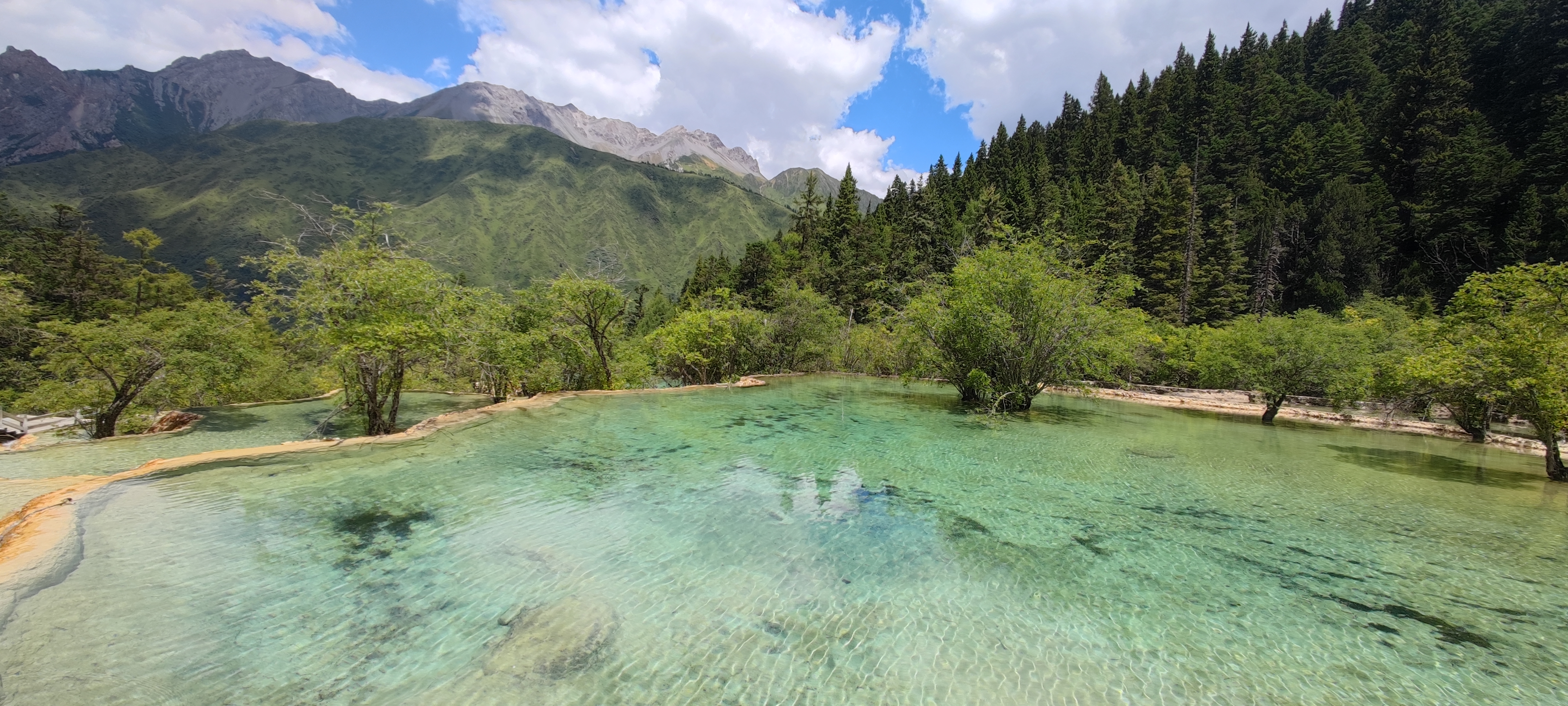 渌华池我来了(黄龙国家级名胜风景区)