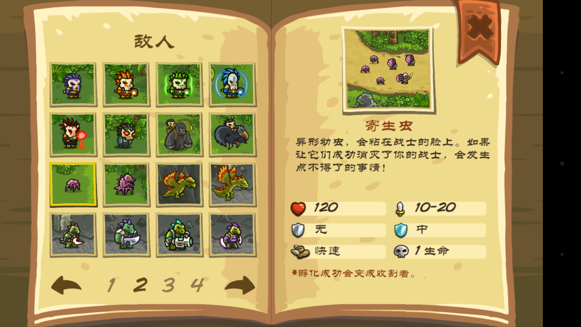这里复一张《皇家守卫军 前线》里,寄生虫的图片,是我在网上找到的