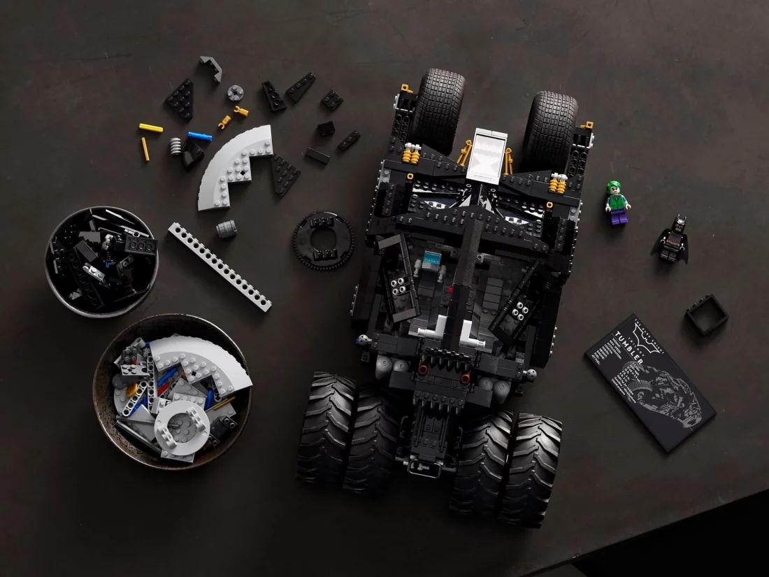 乐高发布诺兰版蝙蝠车"the tumbler"模型 11月1日发布