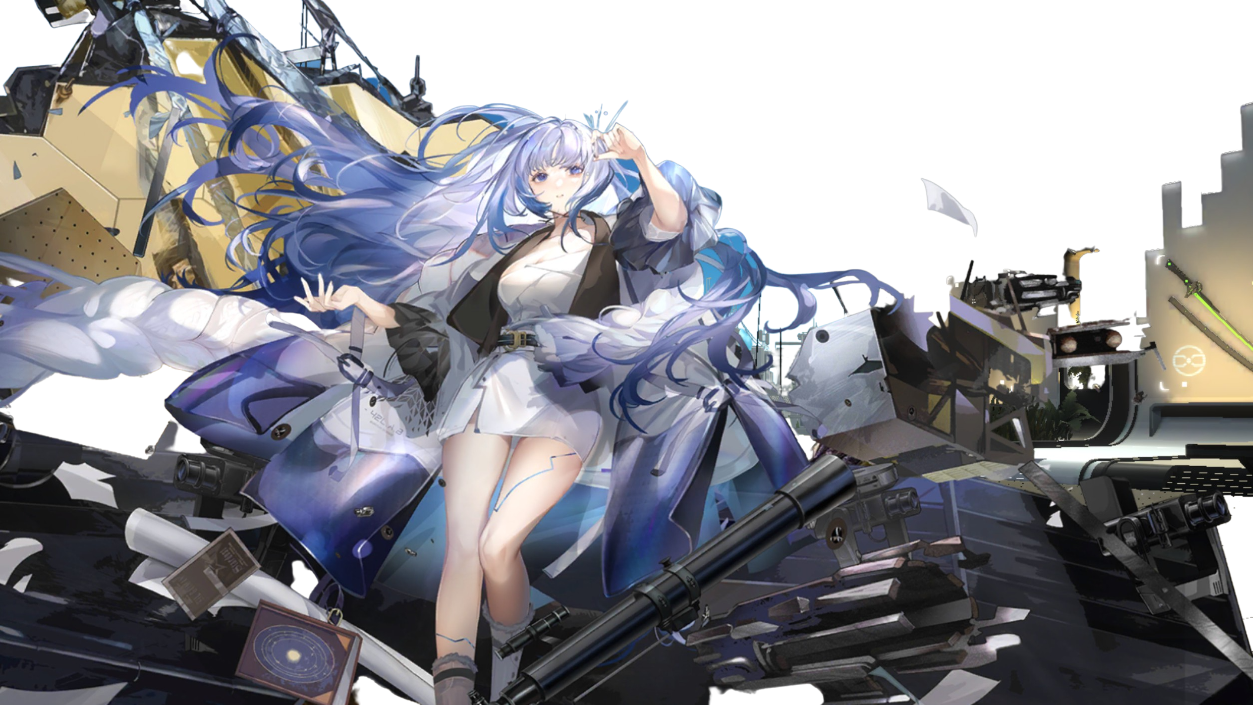 关服留念(内涵hebble立绘) - 少女前线:云图计划(测试