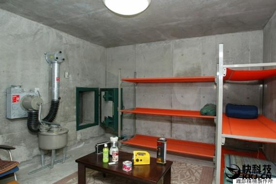 安全屋,地下防核辐射室,防空洞 放辐射室,位于地下8米深的密室存放