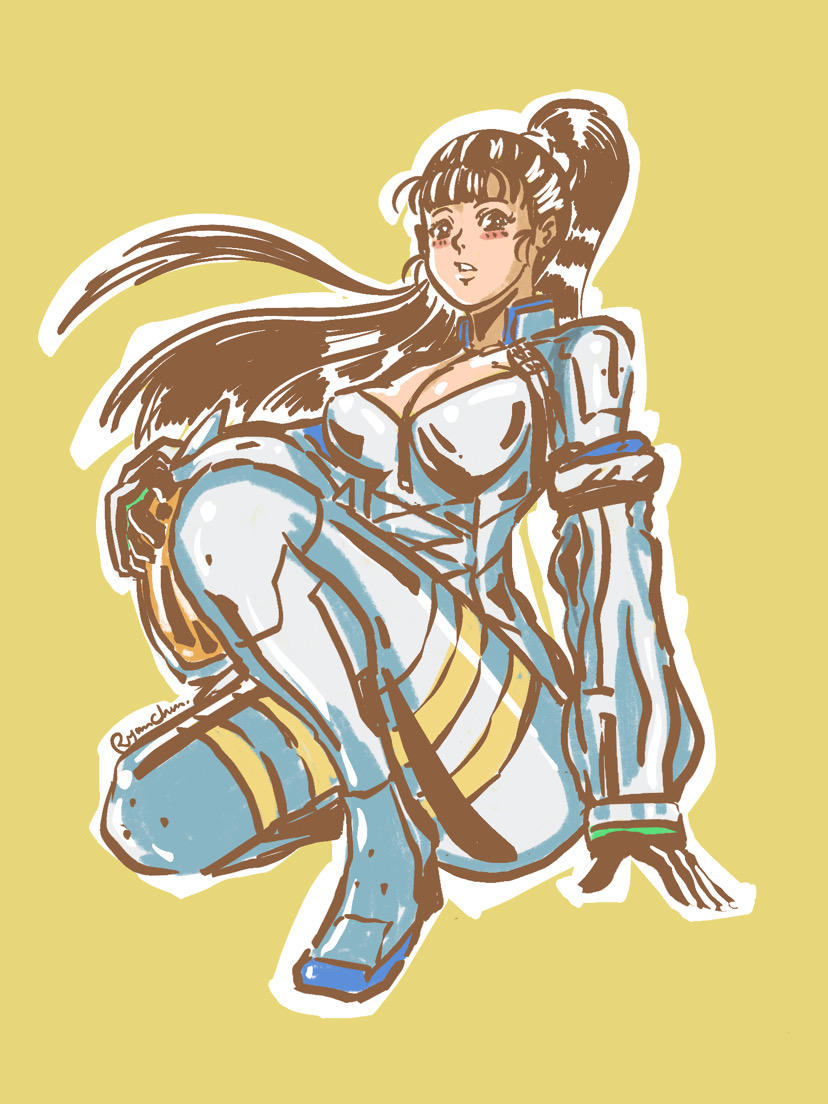 阳康后第一画🏍️