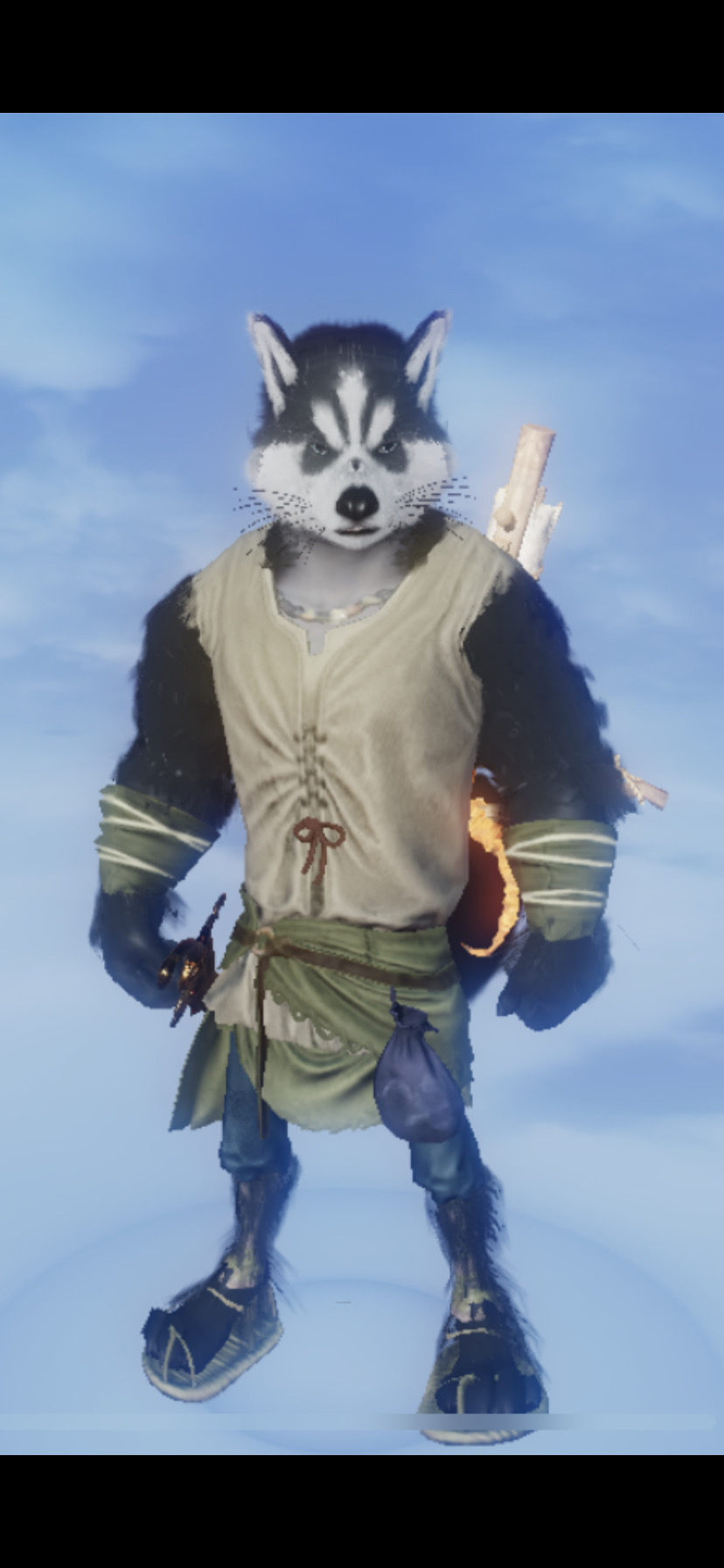妄想山海熊猫毛球捏脸图片