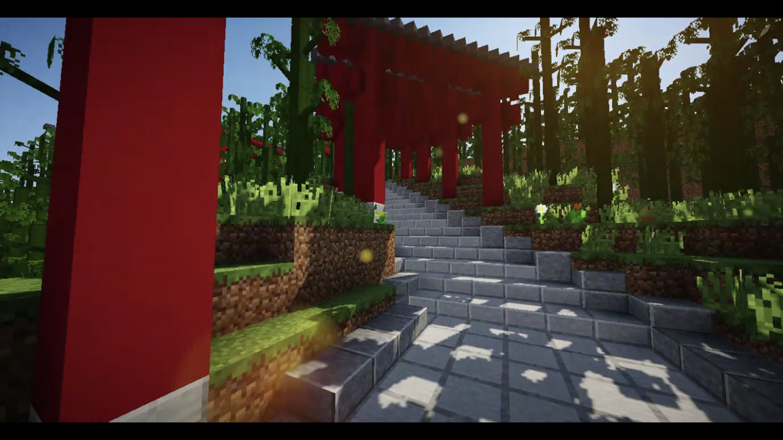 用minecraft完美还原木叶村 - 来自mc马达啦君 | taptap 我的世界社区