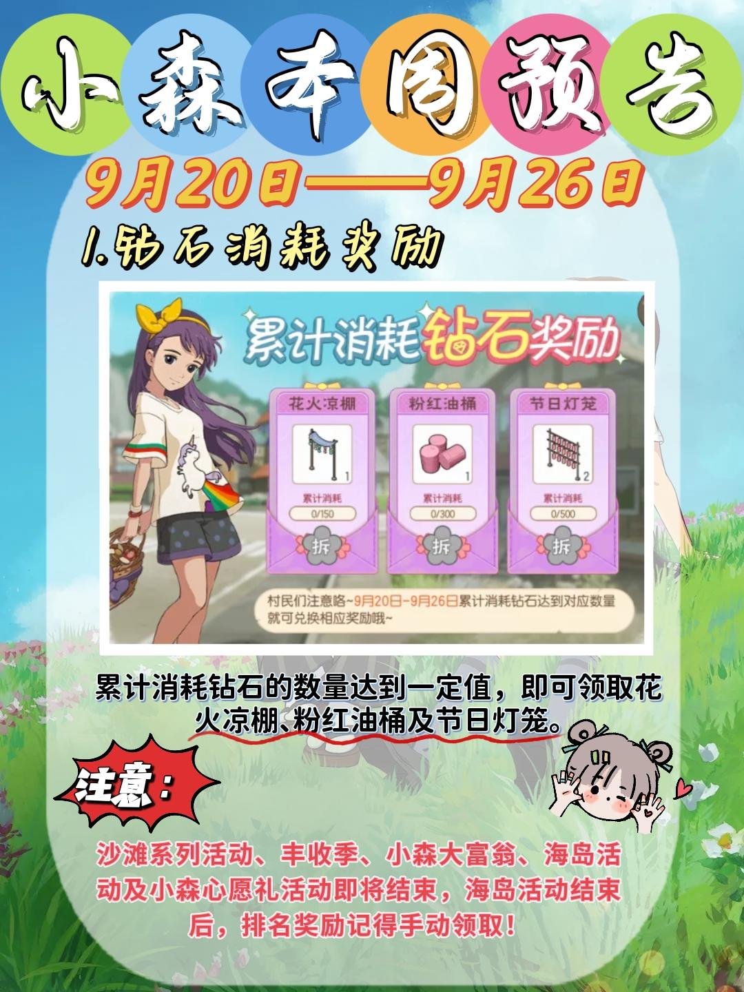 小森本周预告（9.20-26）冲浪棚上市商城❤️