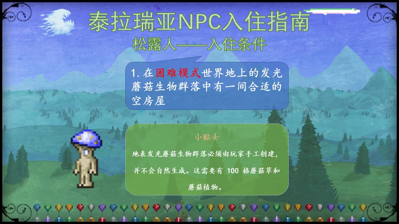 🌲新手必看🌲泰拉瑞亚NPC入住条件一览（一图流）🌲答疑🌲 - 第22张