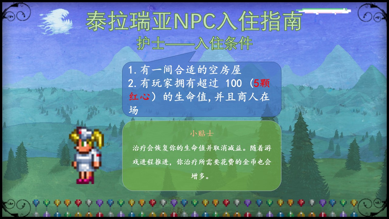🌲新手必看🌲泰拉瑞亚NPC入住条件一览（一图流）🌲答疑🌲 - 第4张