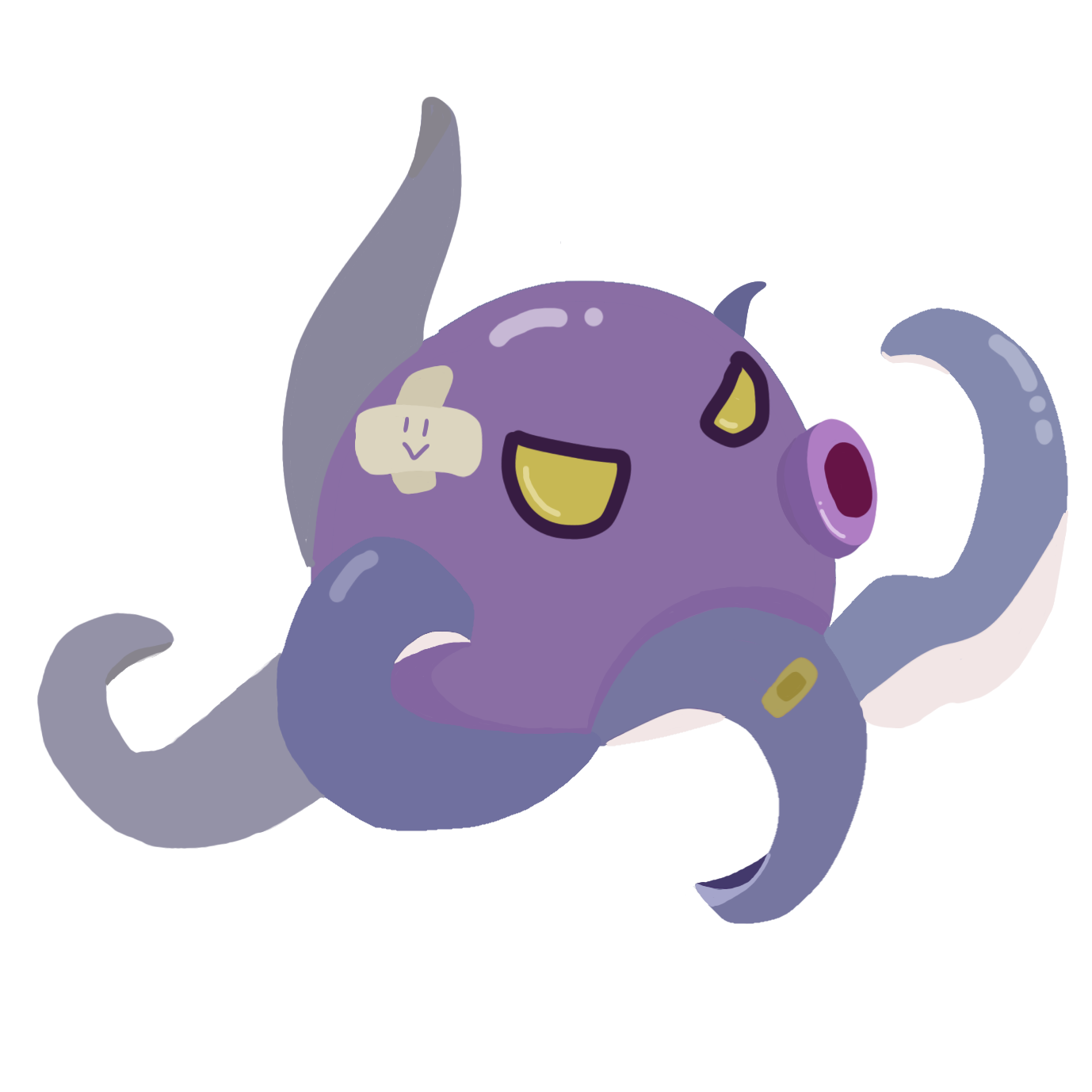 新宠物投稿：章鱼（自画）