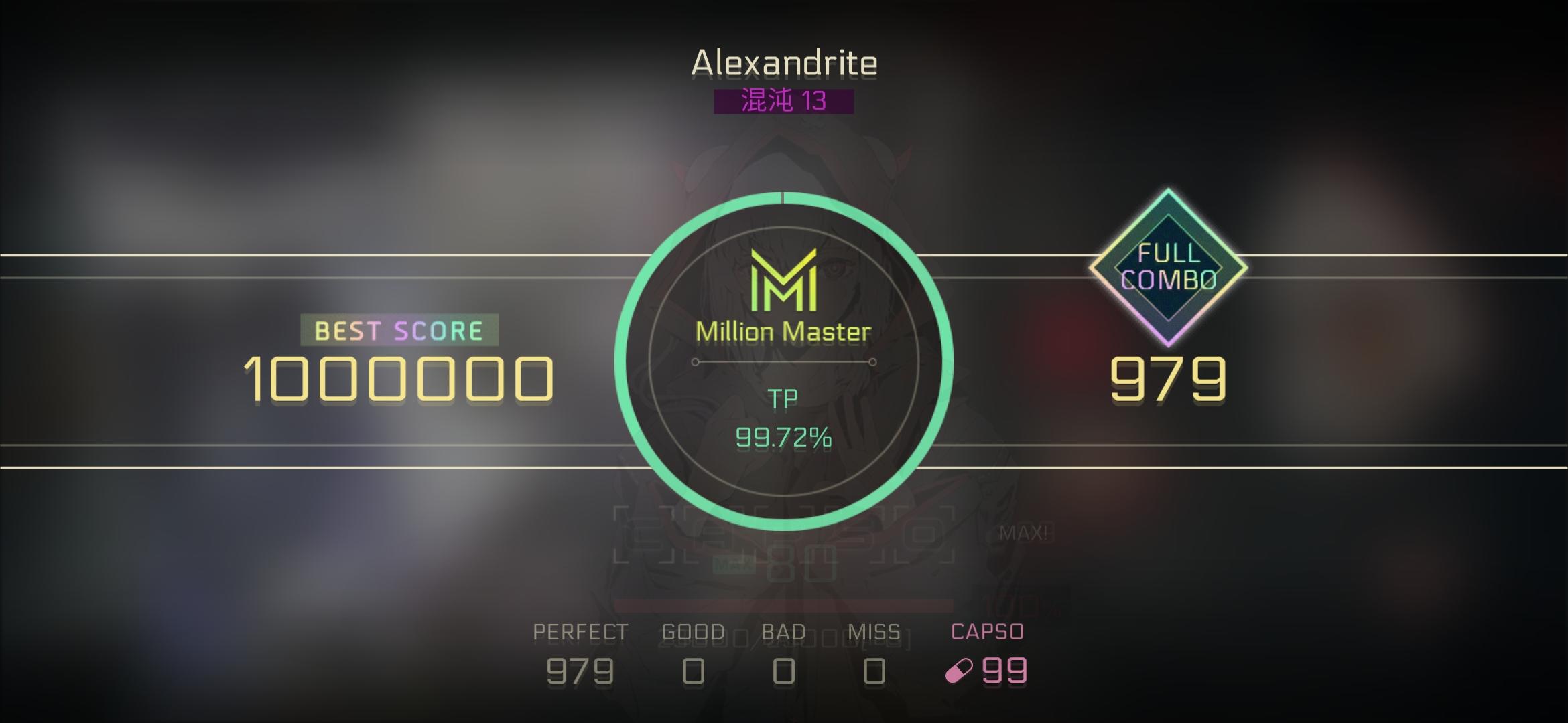 Alexandrite [CHAOS 13] MM!!! (99.72%)