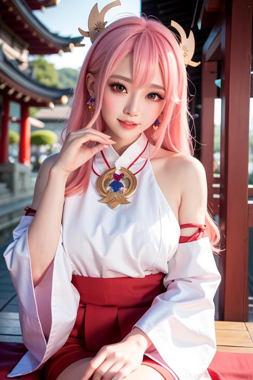 关于我的赛博coser，cos角色原神八重神子- TapTap