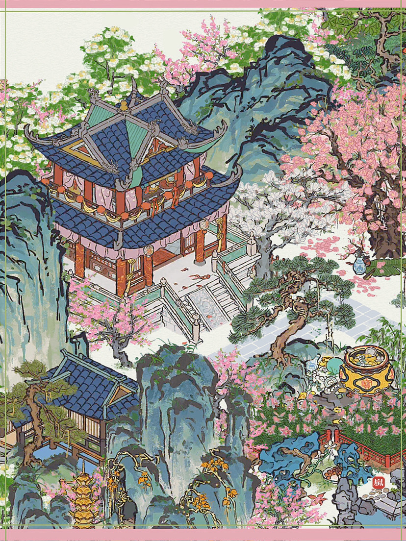 🌸扬州府·看花须向扬州道|江南百景图 - 第2张