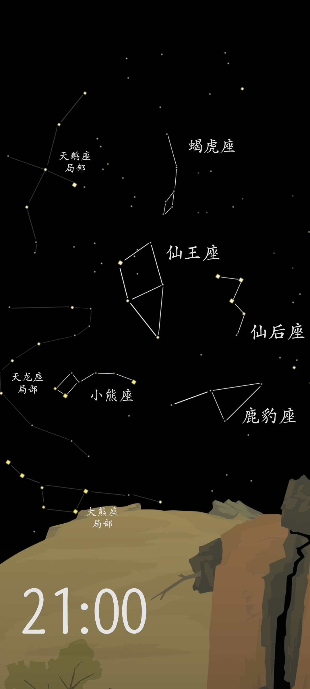 十月星座（再现大熊和天猫）|老农种树 - 第3张