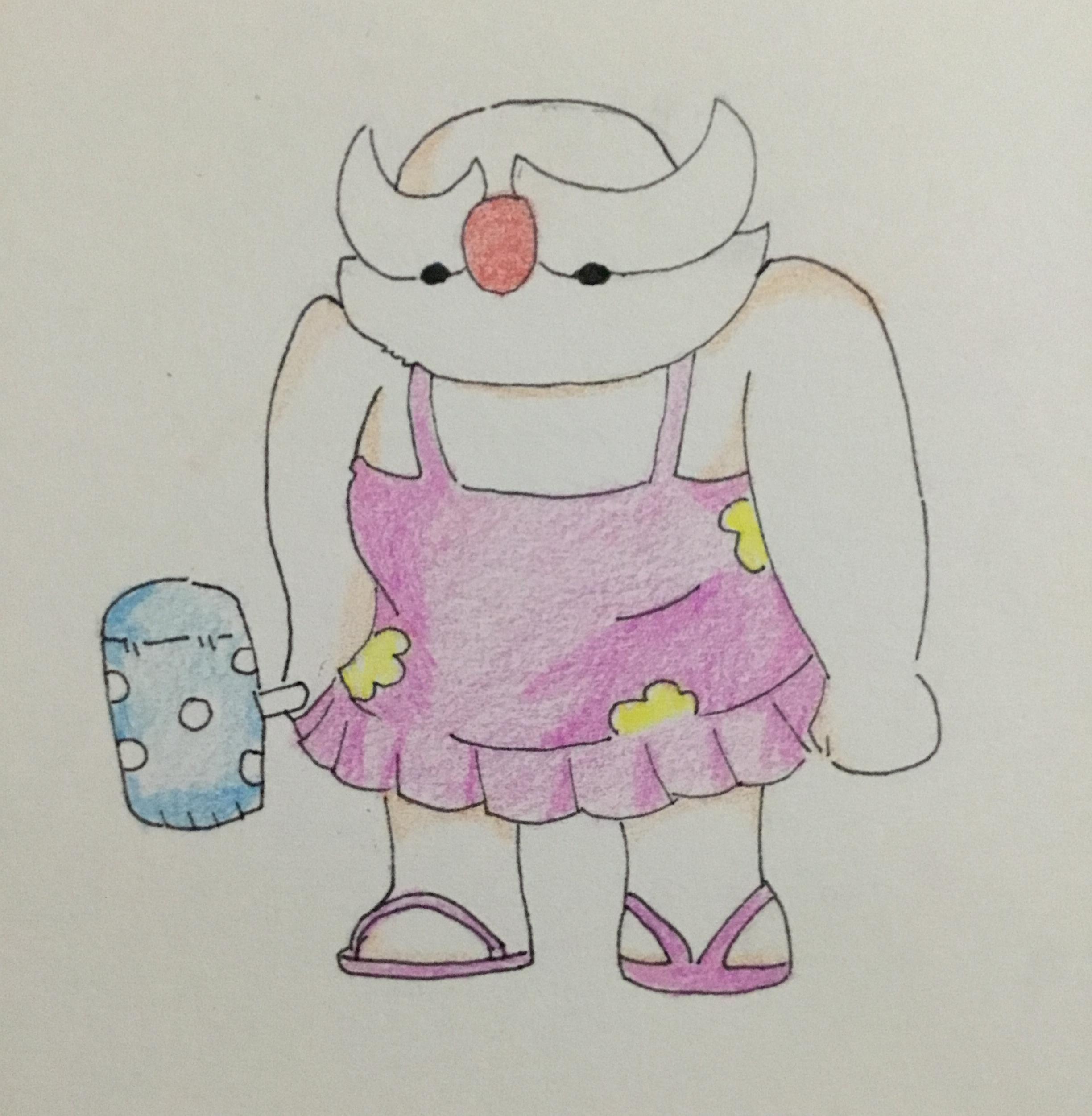 【同人画】泳装铁匠