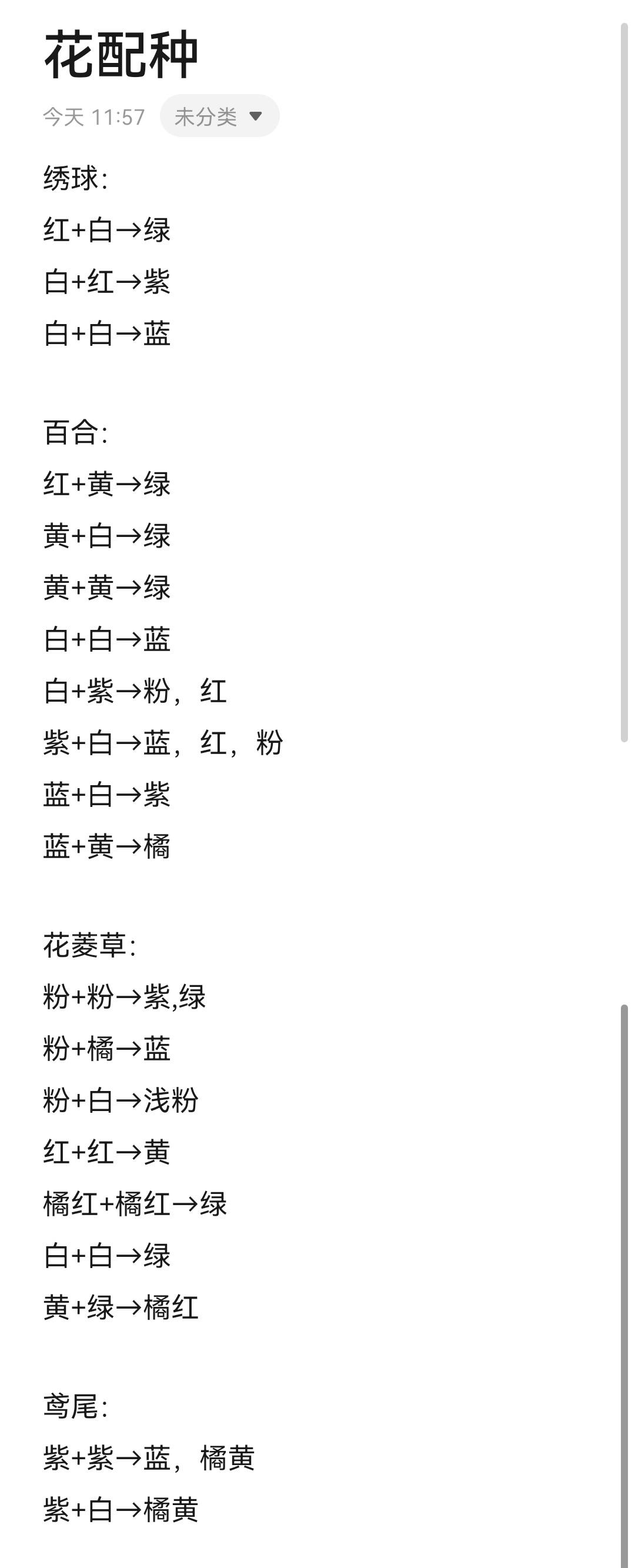 花育种攻略收集帖