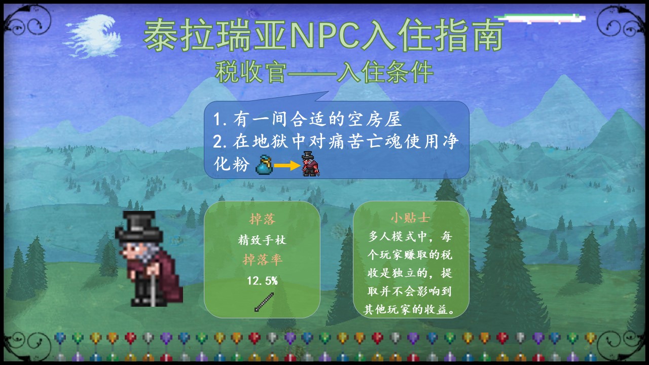 🌲新手必看🌲泰拉瑞亚NPC入住条件一览（一图流）🌲答疑🌲 - 第21张