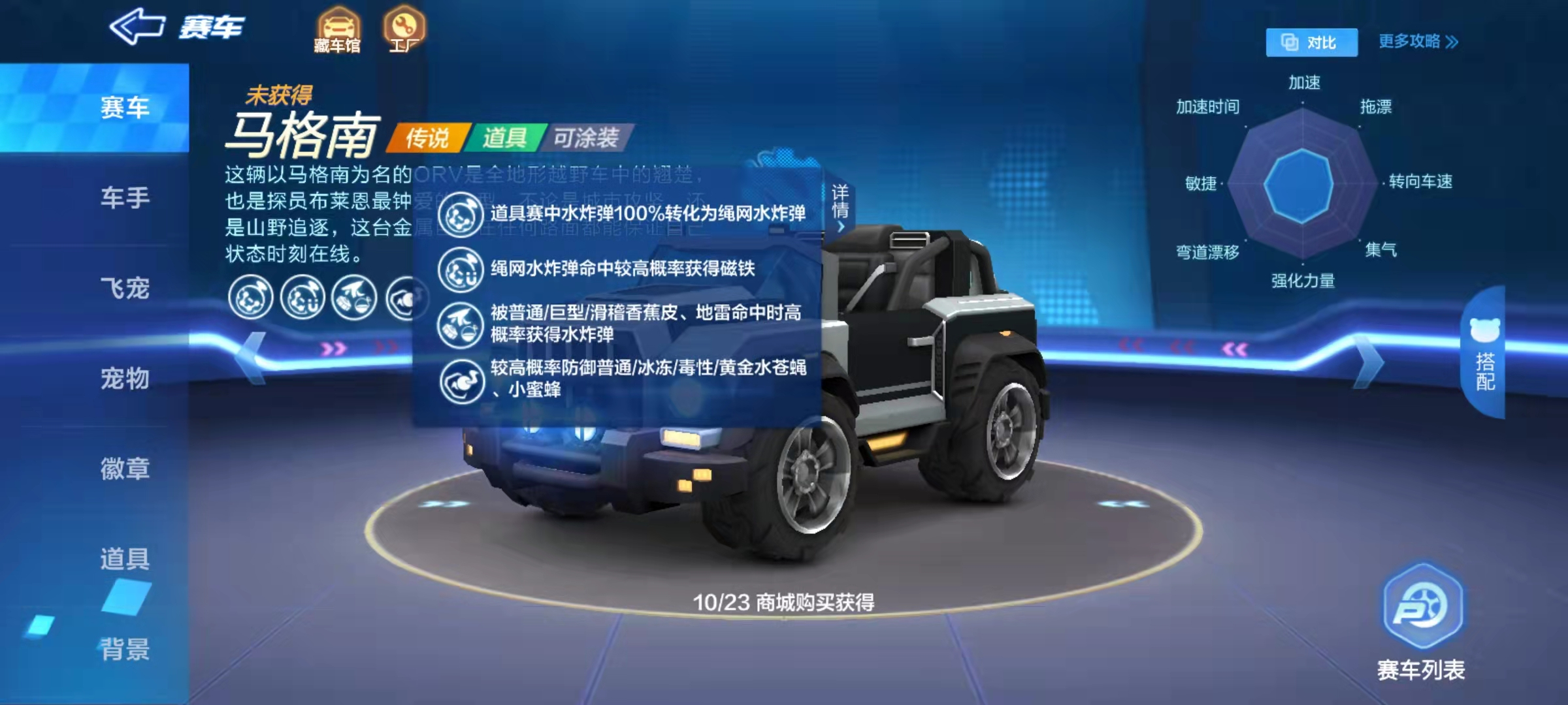 跑跑卡丁车手游传说道具车马格南 跑跑卡丁车官方竞速版综合 Taptap 跑跑卡丁车官方竞速版社区