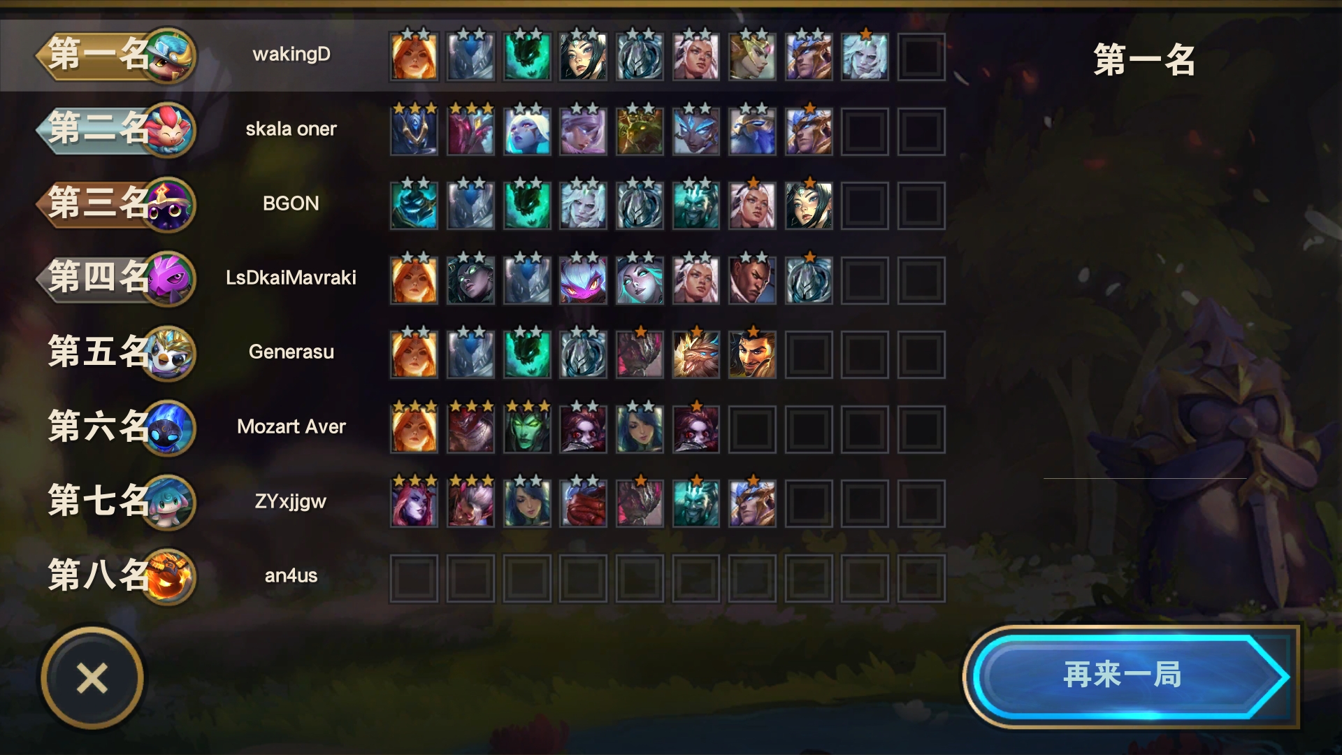 太强了,全段位都很强 - 云顶之弈综合 | taptap 云顶之弈社区