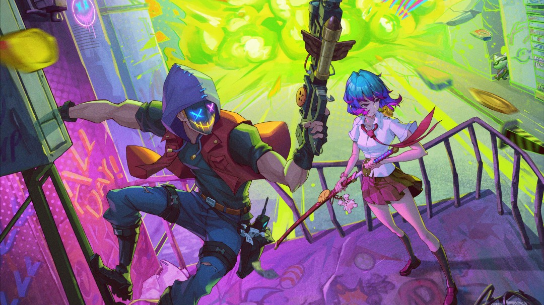 【霓虹深渊无限-手机壁纸】