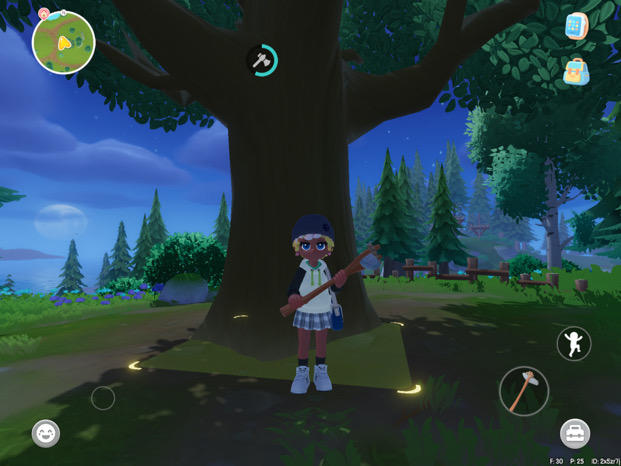 橡木和萤石位置