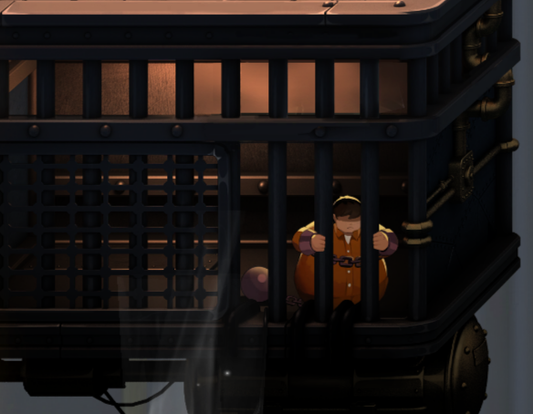 看看场景监狱里无意义的小细节