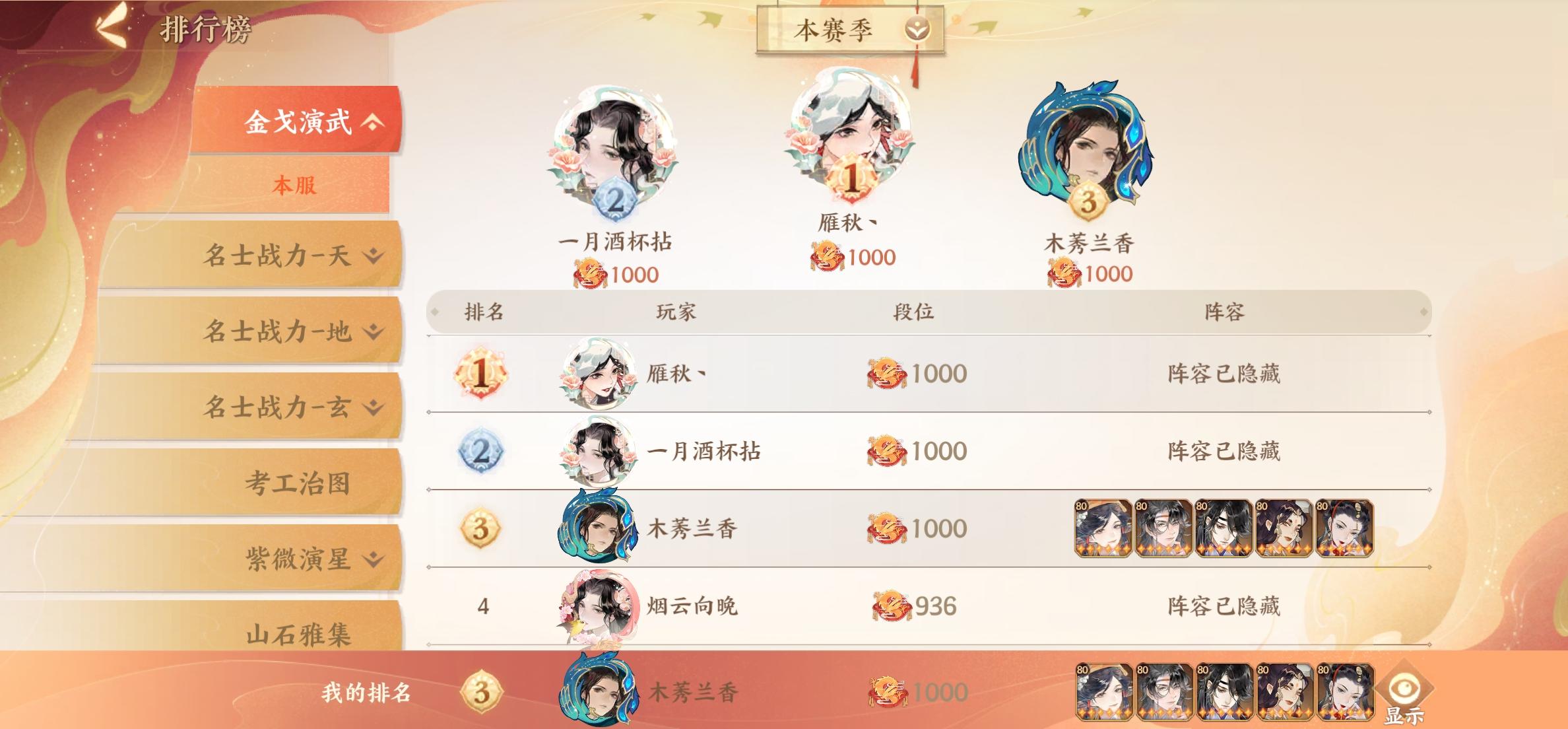 周一纵横目标完成