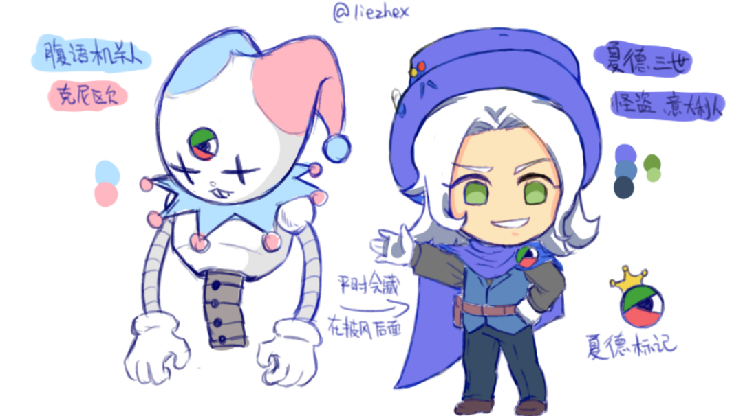 战魂铭人原创角色 夏德三世