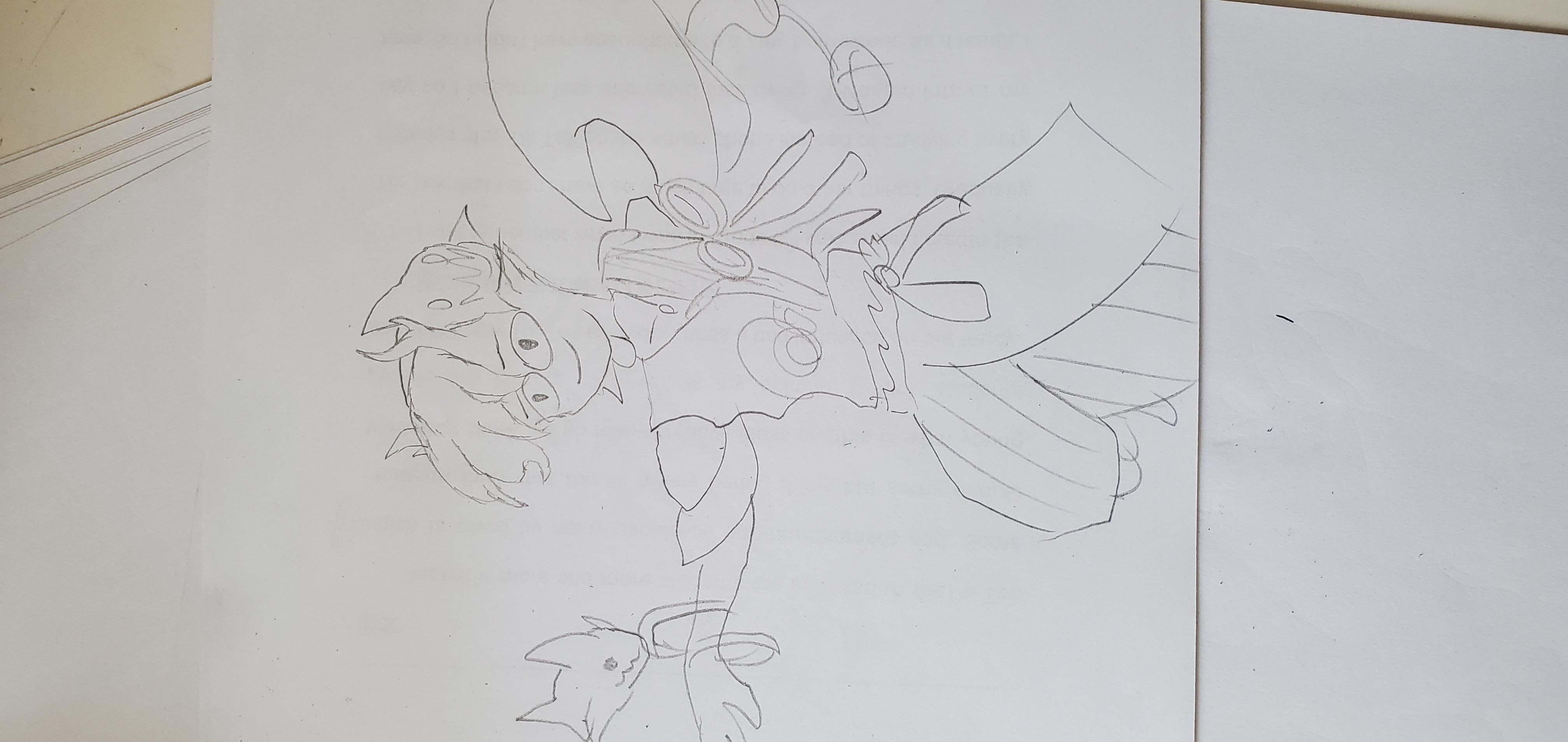 闲得无聊，画个坤坤吧