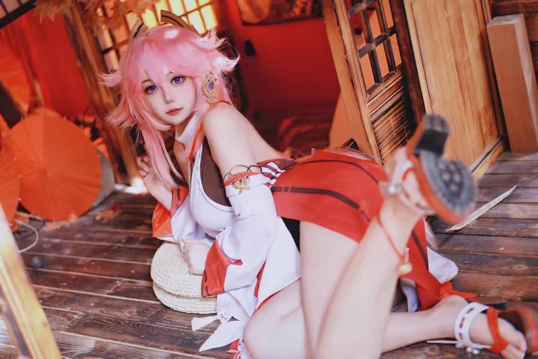 《原神》八重神子cosplay - 第5张