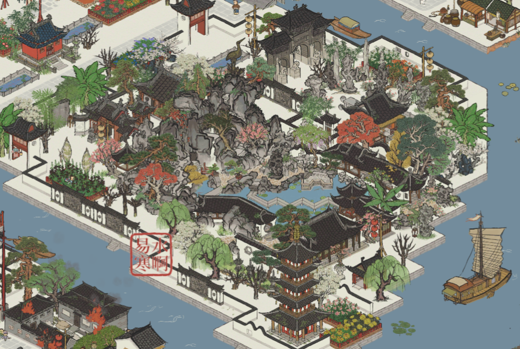 扩建:豫园 - 江南百景图晒村专区 | taptap 江南百景图社区