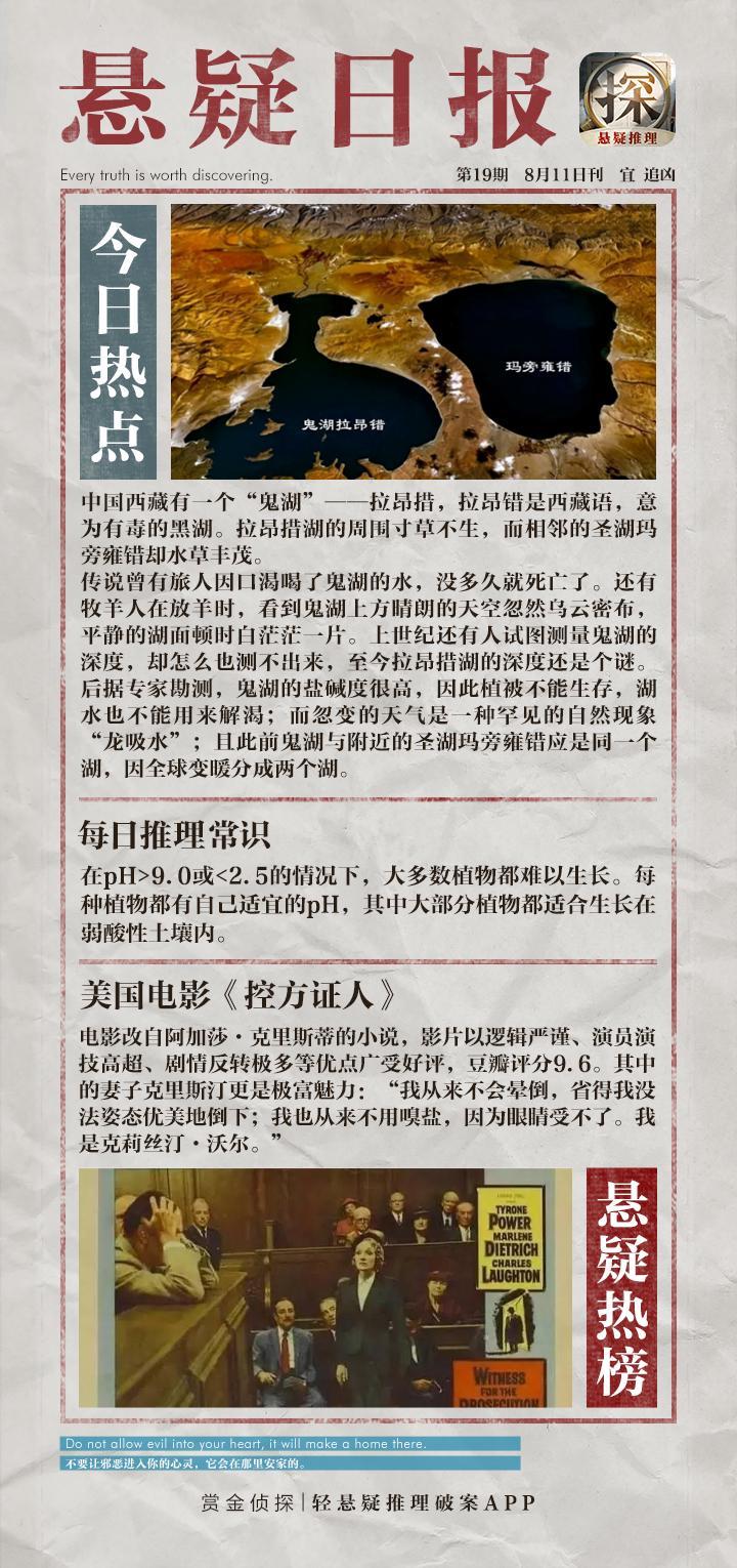 【悬疑日报】西藏“鬼湖”之谜