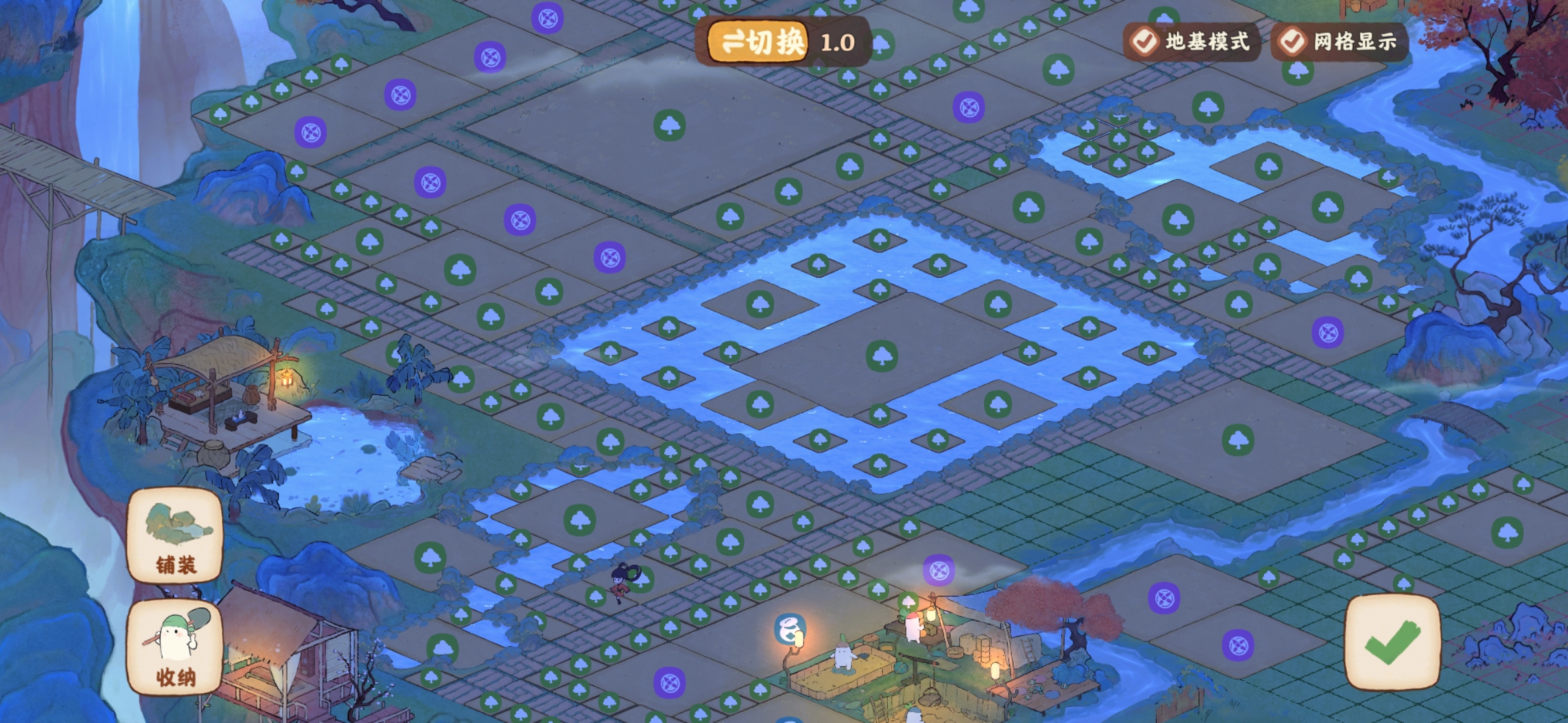 究极强迫症的布局