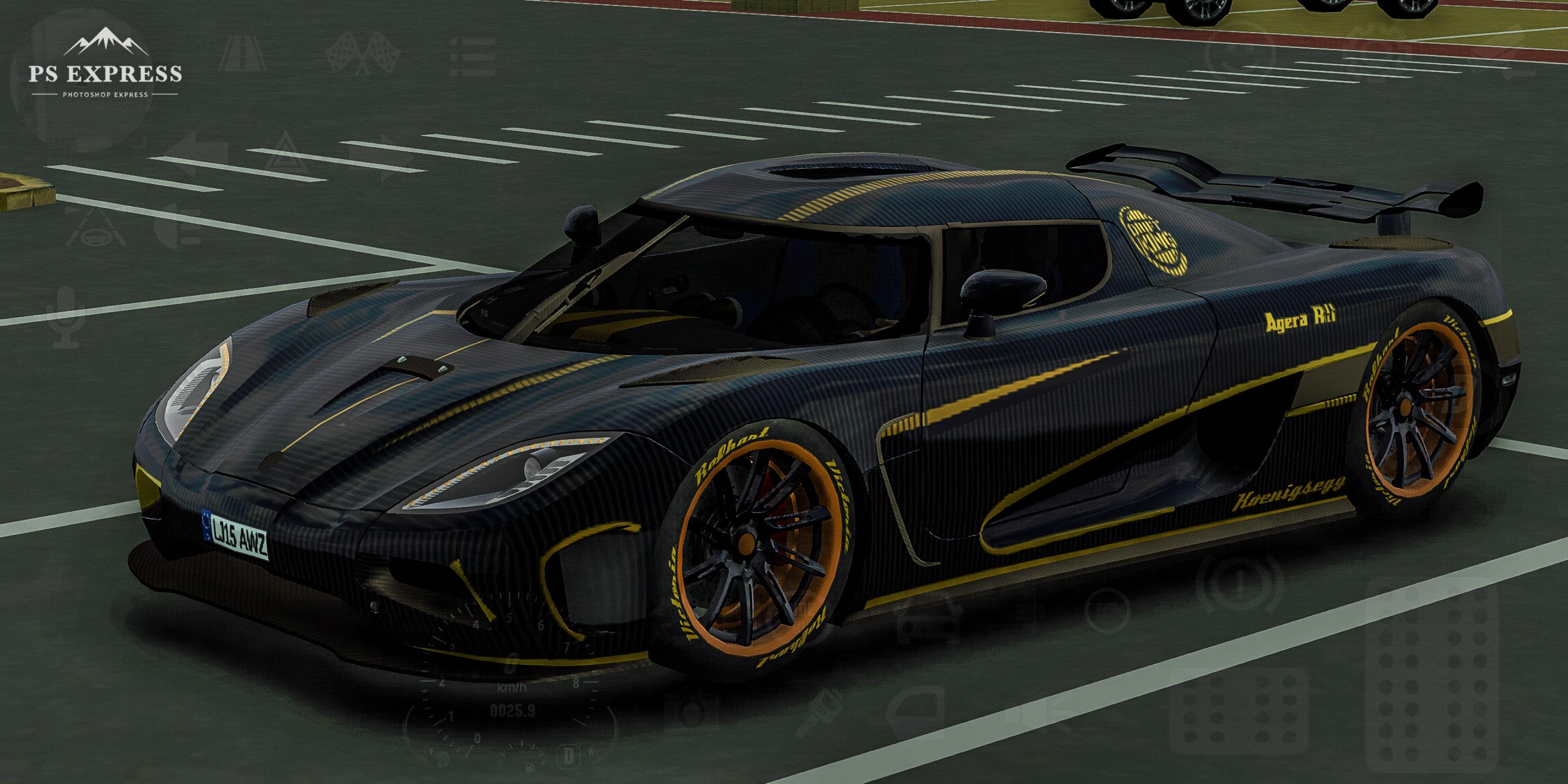 柯尼塞格agera-rs全碳纤维