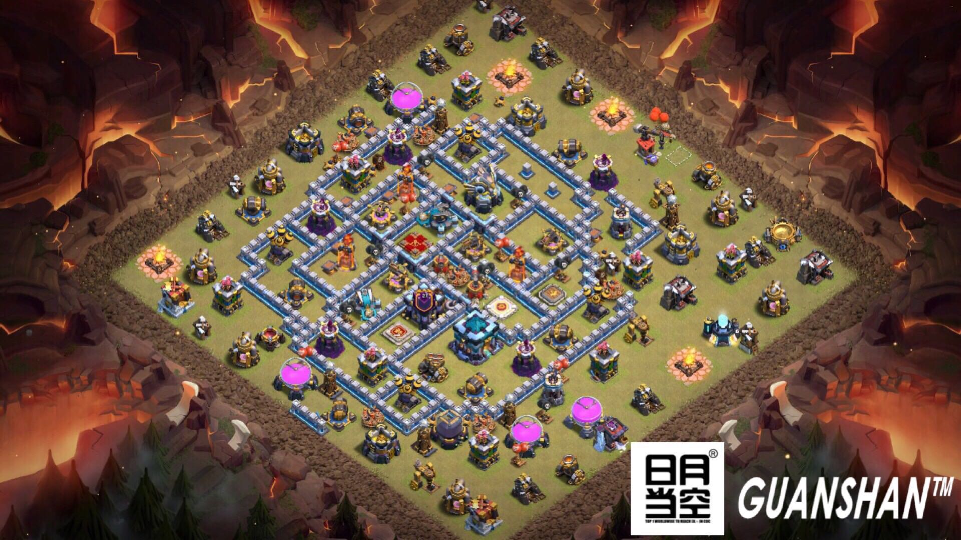 13本部落战及日常阵型分享 来自guanshan Taptap 部落冲突 Clash Of Clans 社区