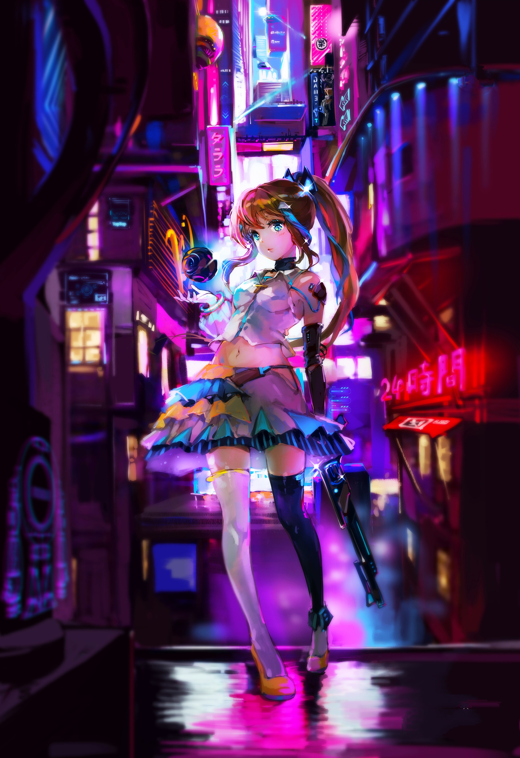 ta×游戏##赛博朋克2077#嗒啦啦勇闯夜之城!