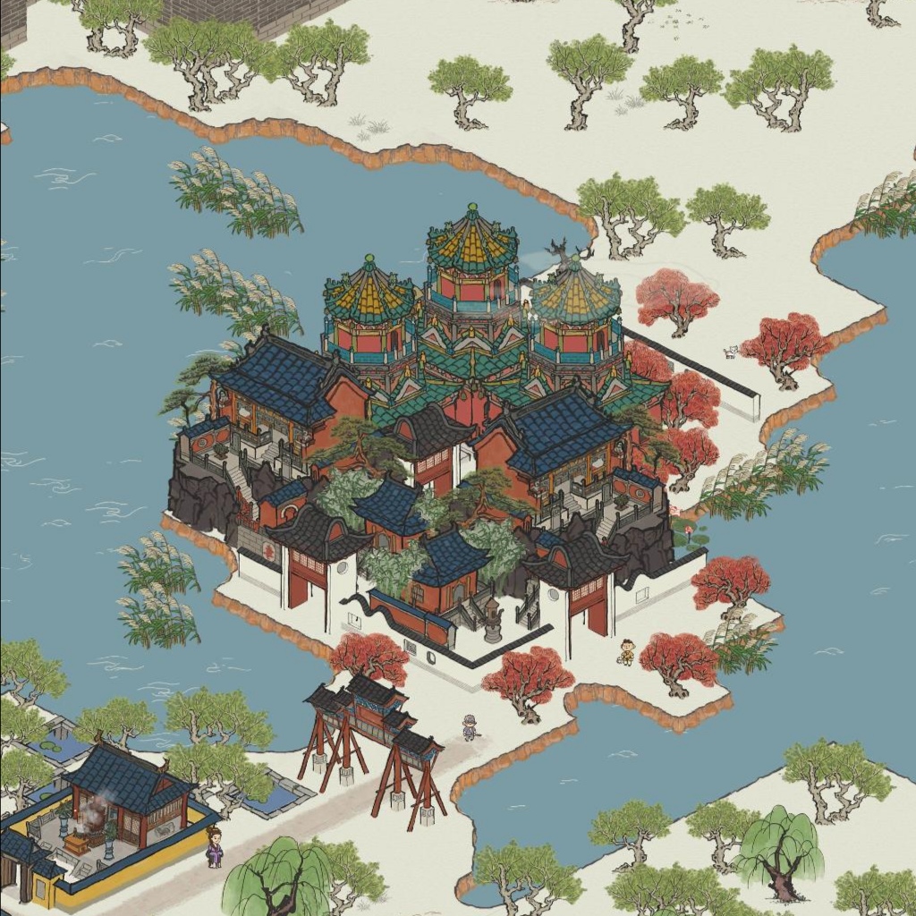 苏州:天妃宫 铸钱所布局 - 江南百景图晒村专区 | taptap 江南百景图