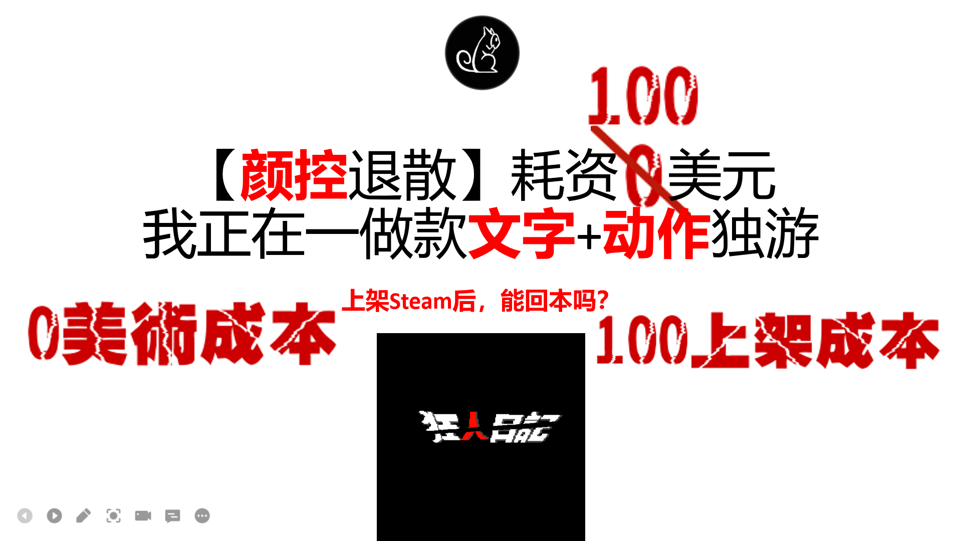 【颜控退散】耗资100美元，我做的这款独游能回本吗？