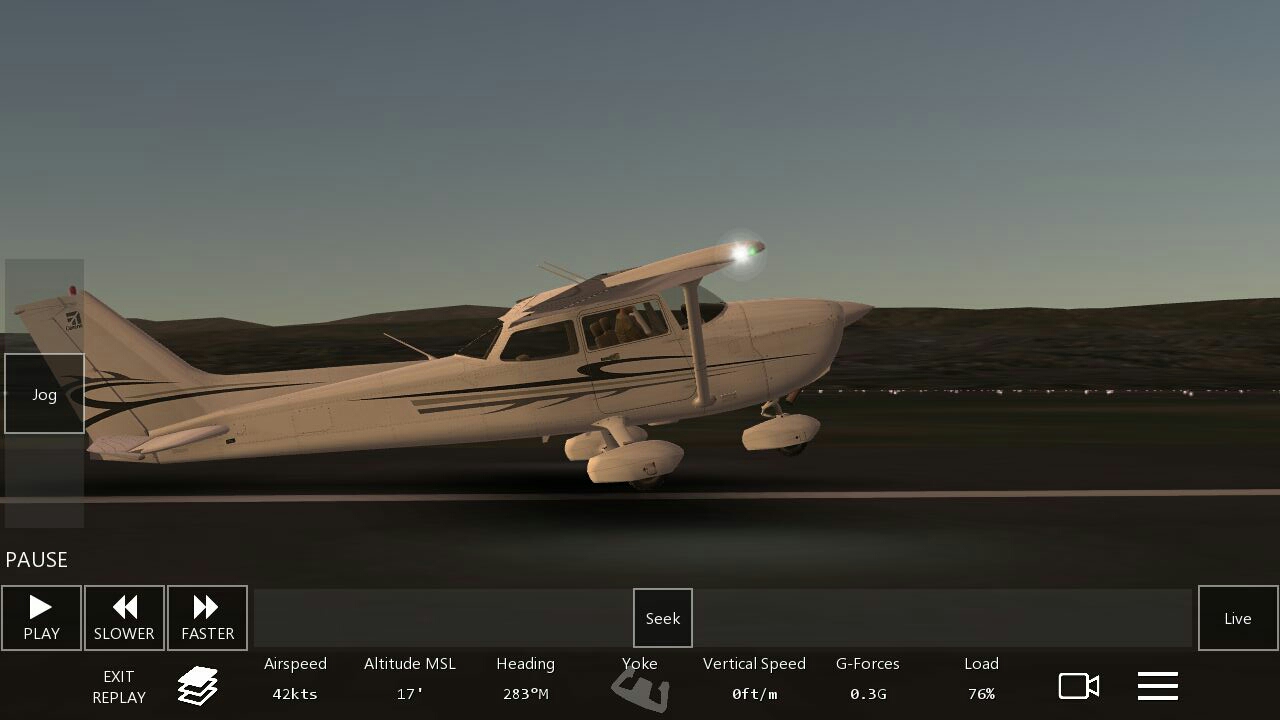 挑战飞机   不如何起飞