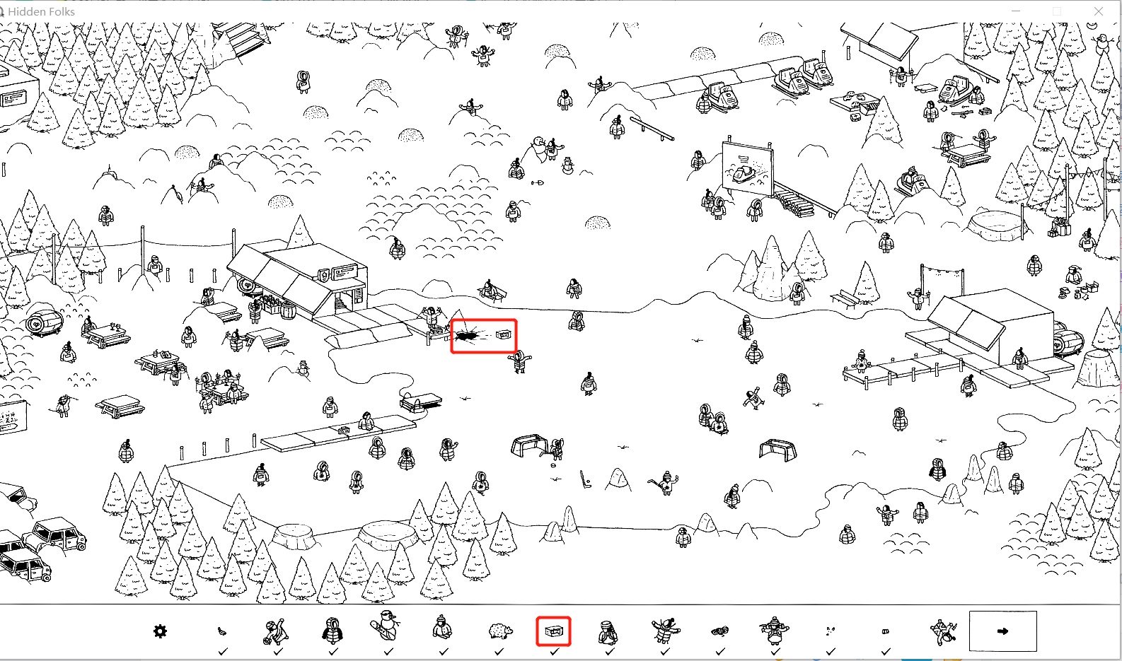 【Hidden Folks PC端攻略4】雪地篇|隱藏的傢伙 - 第30張