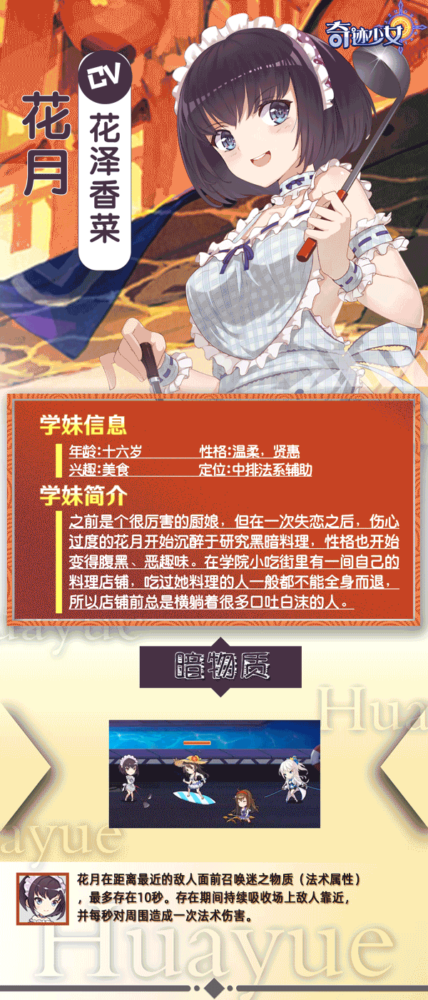 《奇迹少女》学妹曝光计划——花月