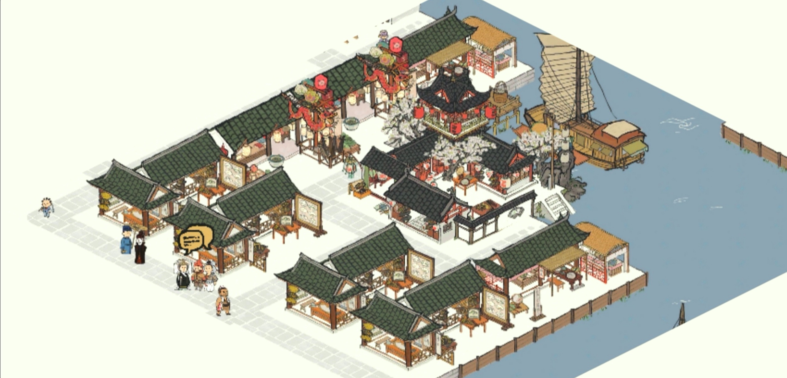 盲建商栈 - 江南百景图晒村专区 | taptap 江南百景图社区