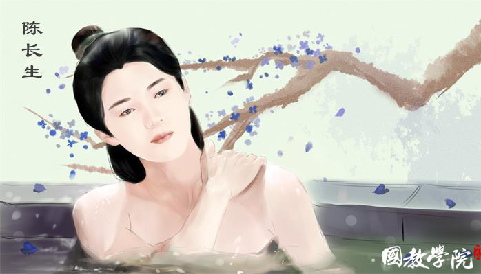 有人偷看长生哥哥洗澡！