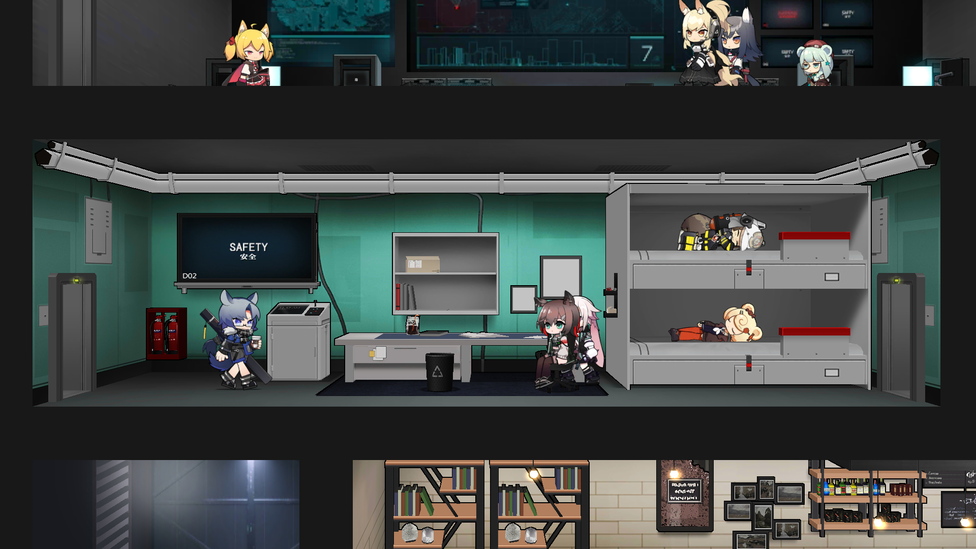 来看看大家的宿舍 - 明日方舟综合 | taptap 明日方舟社区