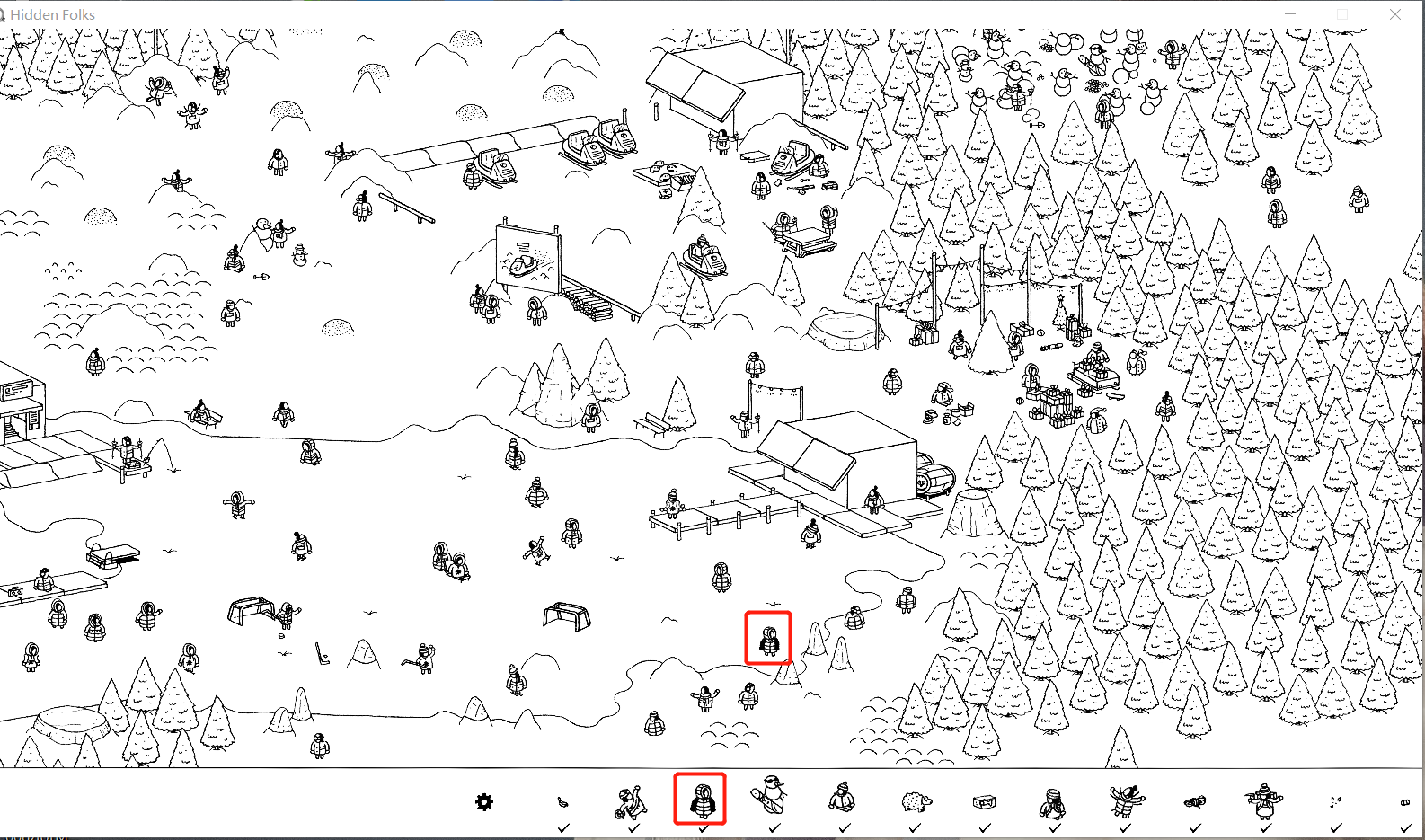 【Hidden Folks PC端攻略4】雪地篇|隐藏的家伙 - 第26张