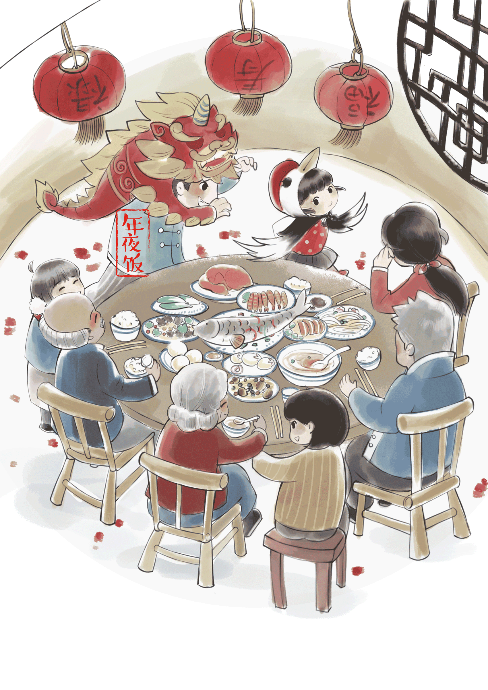 [拜年喽] 策划说他要上镜！《太古神王》手游给大家拜年啦！