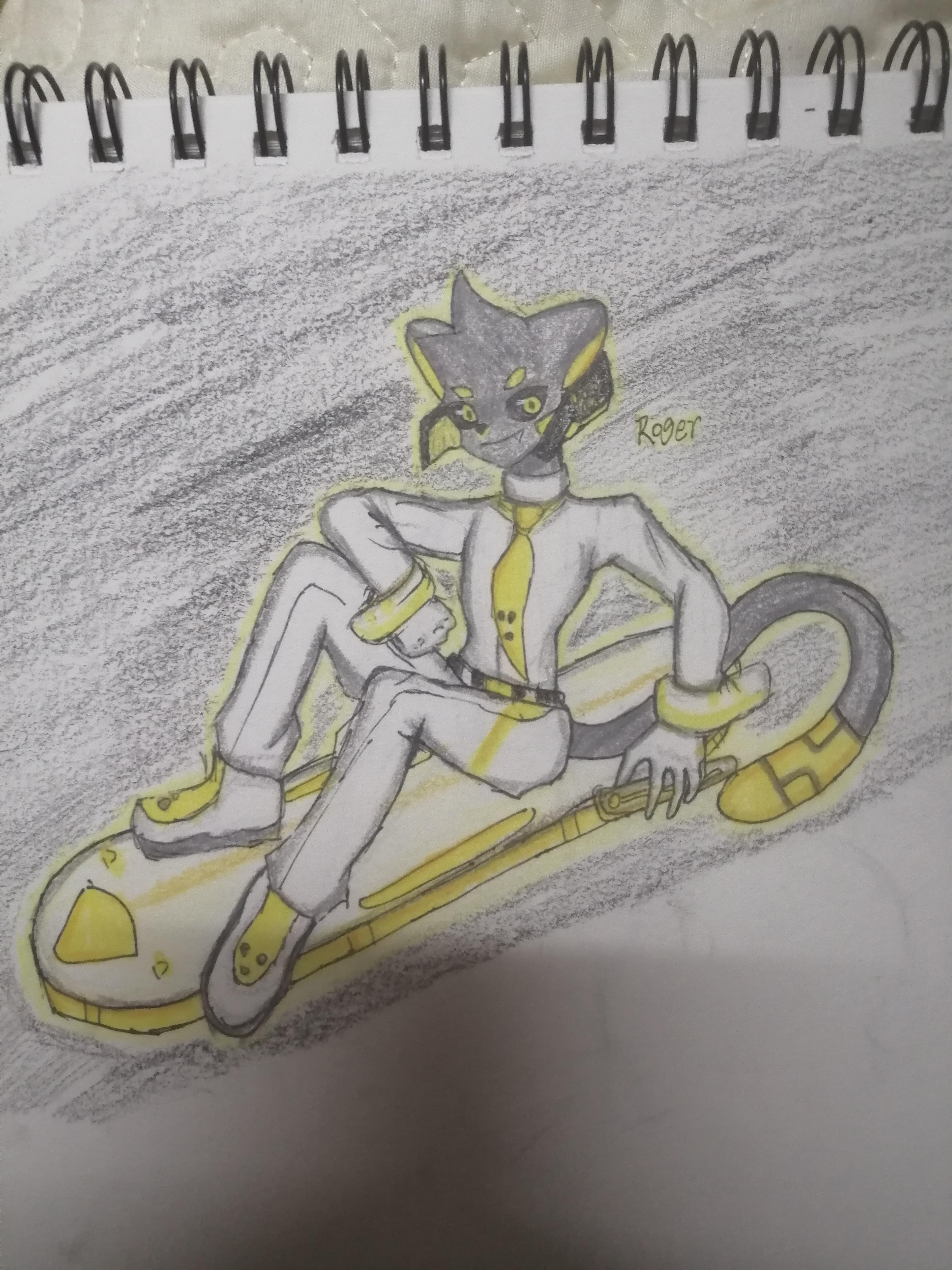 无聊画的，不怕画渣有文化，就怕画渣会画画😭