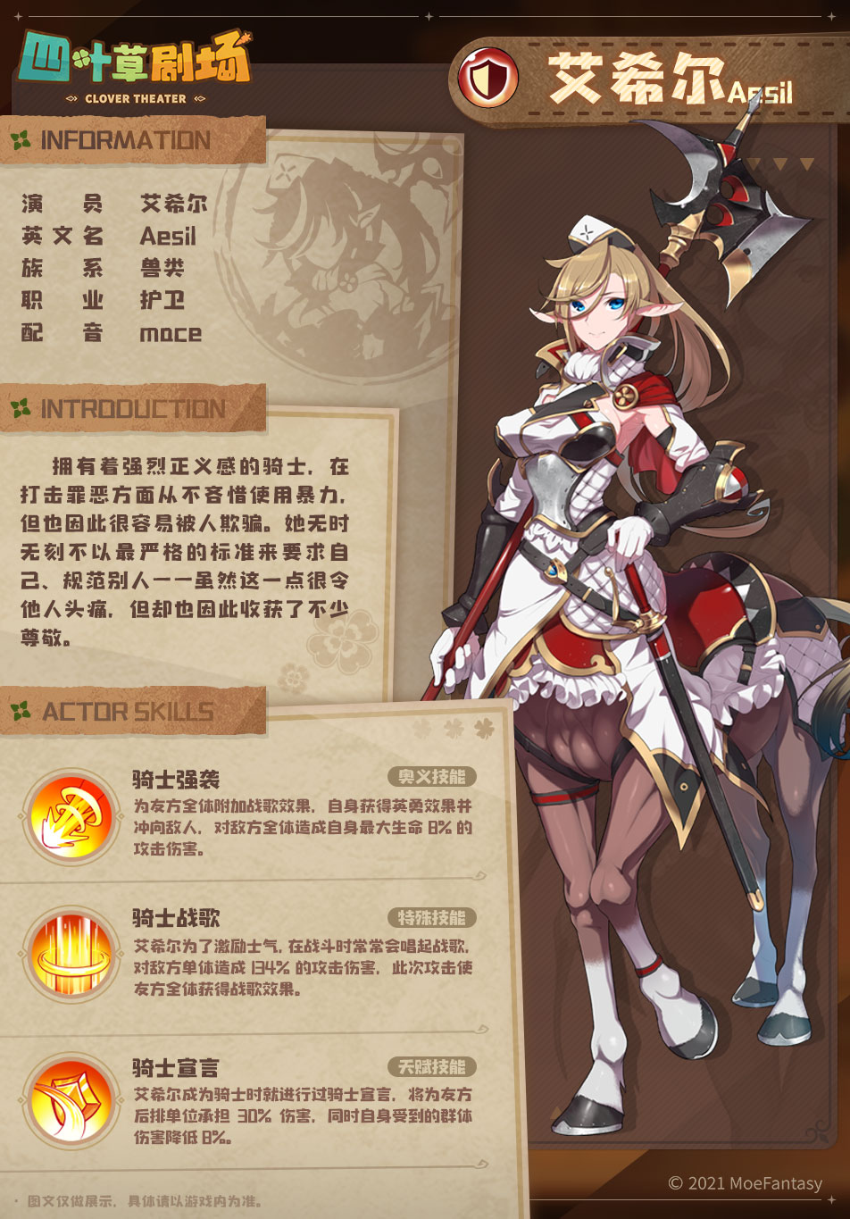 演员登记表 艾希尔 四叶草剧场综合 Taptap 四叶草剧场社区