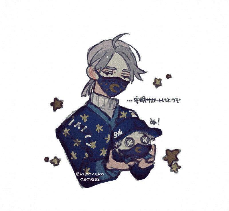 #角虫的腿部挂件#黑猫太太的睡衣卡尔太 太可以了...... （源：twi@kuroneko309252）