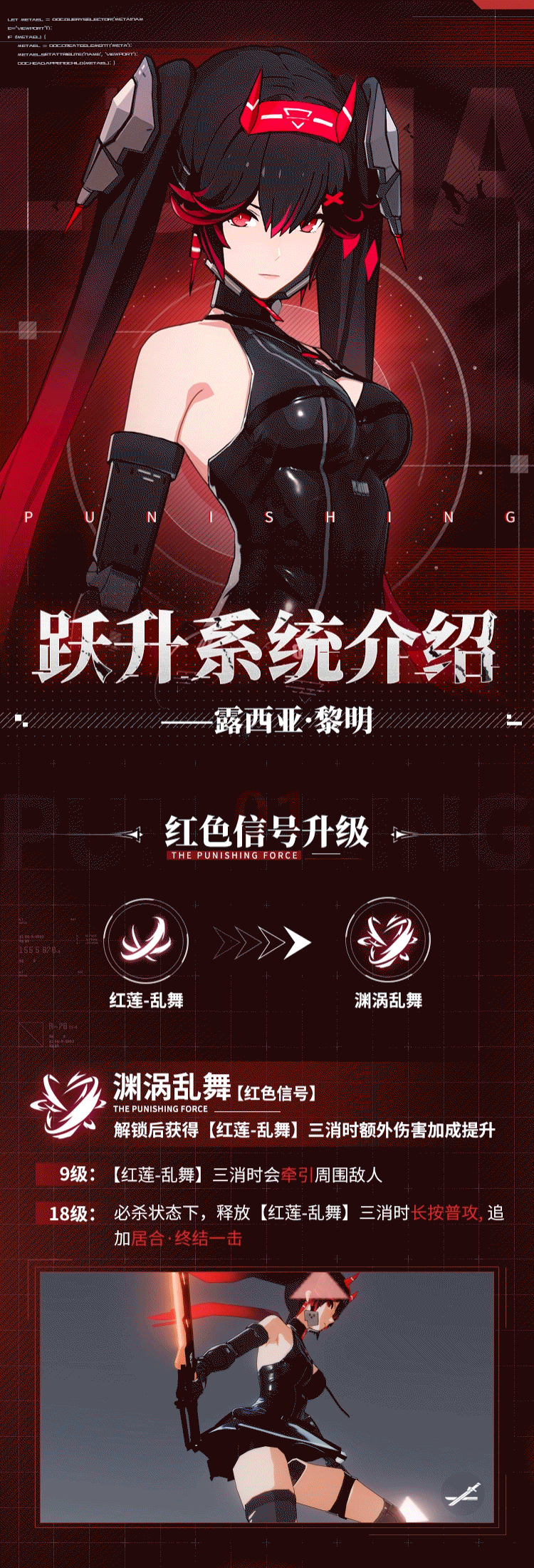 《战双帕弥什》【露西亚·黎明 | 跃升系统介绍】