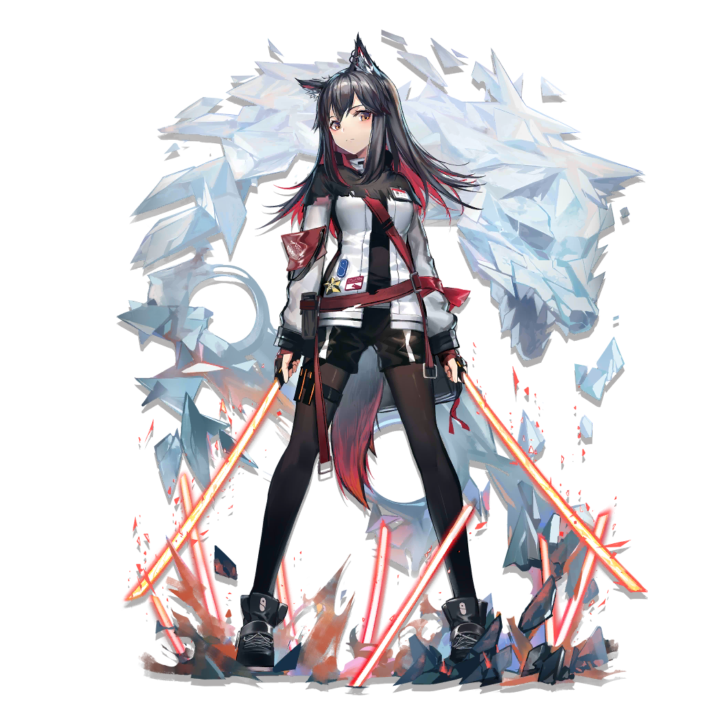 德克萨斯的立绘的细节真的赞 - 明日方舟综合 | taptap 明日方舟社区